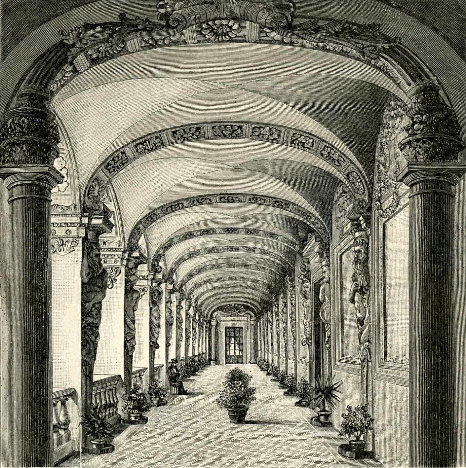 Velletri Galleria del palazzo Ginnetti