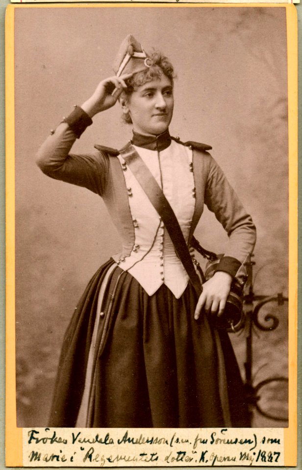 Vendela Andersson, rollporträtt - SMV - H1 059