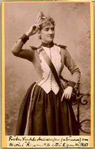 Vendela Andersson, rollporträtt - SMV - H1 059