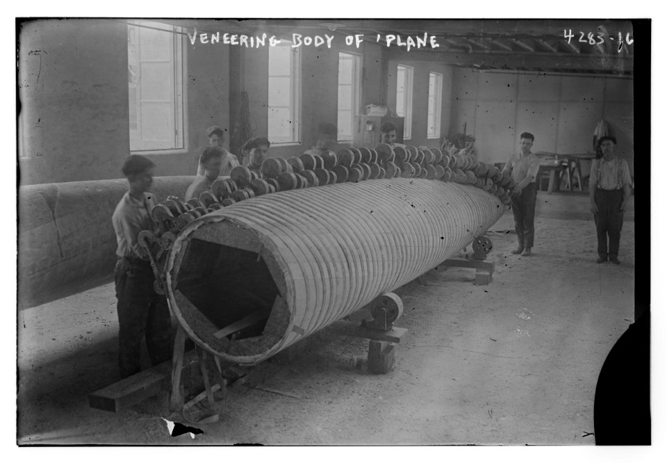Veneering body of plane LCCN2014705180