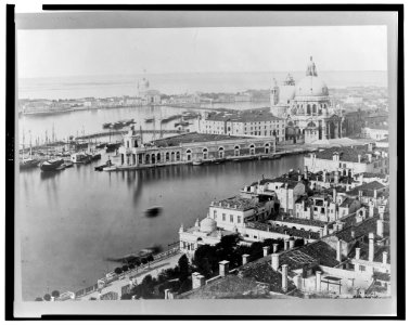 Venice, Italy-Panorama from the campanile of S. Marco towards S. Maria della Salute LCCN2002716888