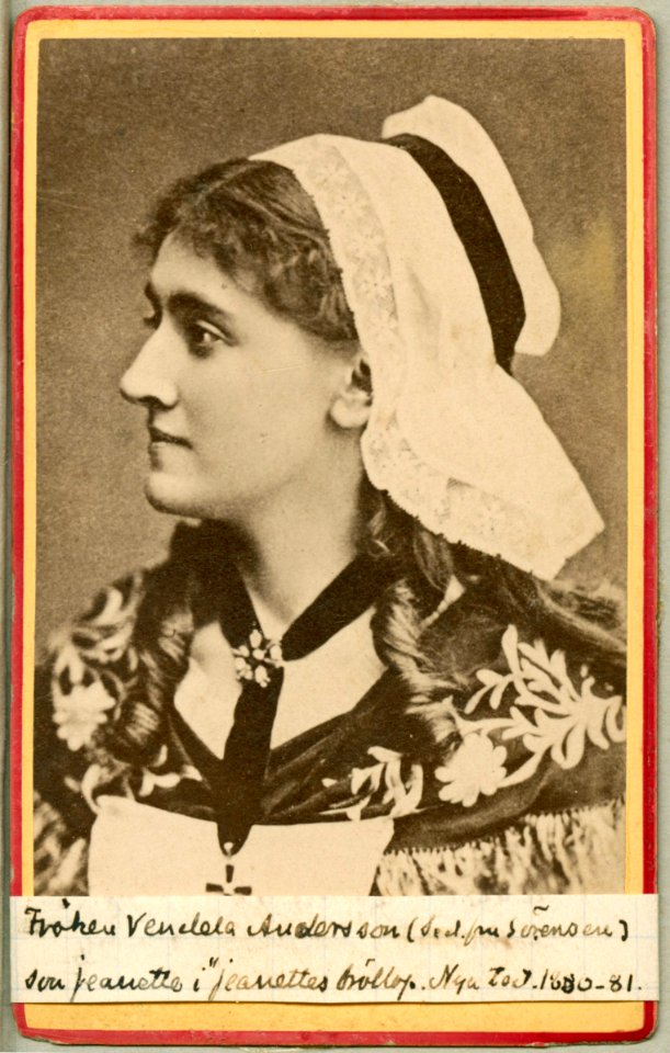Vendela Andersson, rollporträtt - SMV - H1 061