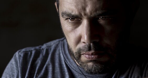 Portrait man people