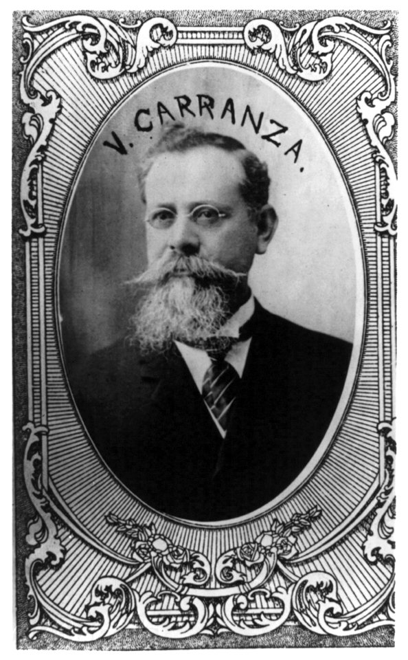 Venustiano Carranza, Pres. Mexico, 1859-1920, head and shoulders portrait, facing left LCCN2005683668