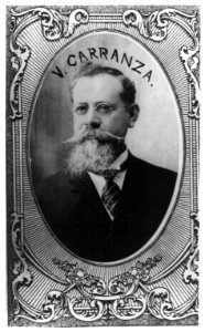 Venustiano Carranza, Pres. Mexico, 1859-1920, head and shoulders portrait, facing left LCCN2005683668