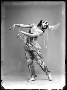 Vera Fokina in Scheherazade at Kungliga Operan 1914 - SMV - NF063