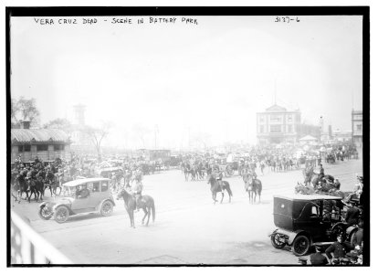 Vera Cruz dead - scene in Battery Park LCCN2014696473