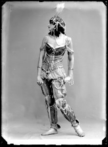 Vera Fokina in Scheherazade at Kungliga Operan 1914 - SMV - NF077
