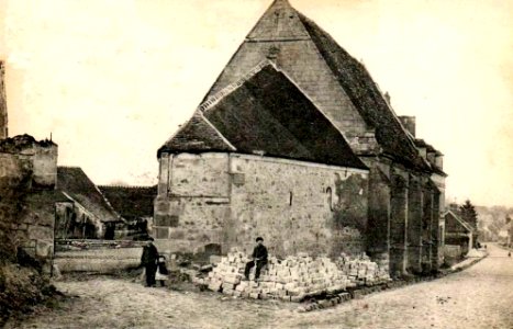 Verberie (60), ancienne chapelle N.D. des Monts, rue de Paris