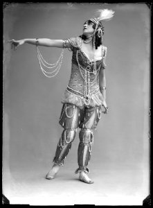 Vera Fokina in Scheherazade at Kungliga Operan 1914 - SMV - NF066