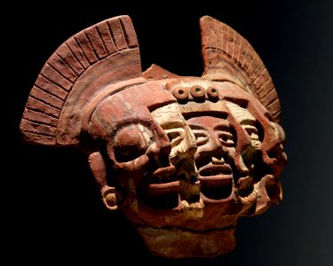 Veracruz terracotta head Soleil de nuit lot 20 n2