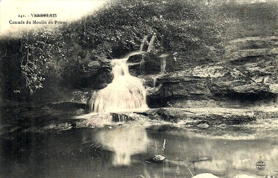 Verdelais - Cascade du Moulin du Prieur 1
