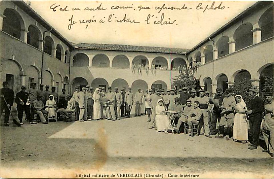 Verdelais - Hôpital militaire 1
