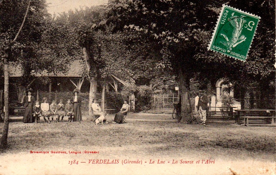 Verdelais - la source au Luc 6