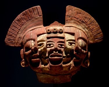 Veracruz terracotta head Soleil de nuit lot 20