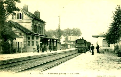 Verberie (60), la gare (2)