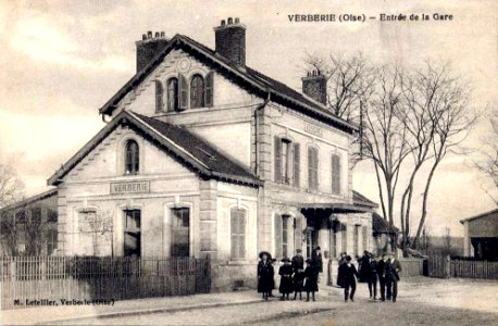 Verberie (60), la gare (3)
