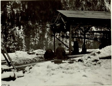 Verkehrsknotenpunkt Kranjska Gora (Kronau), Seilbahnstation Kranjska Gora - Mojstrovka (BildID 15463176)