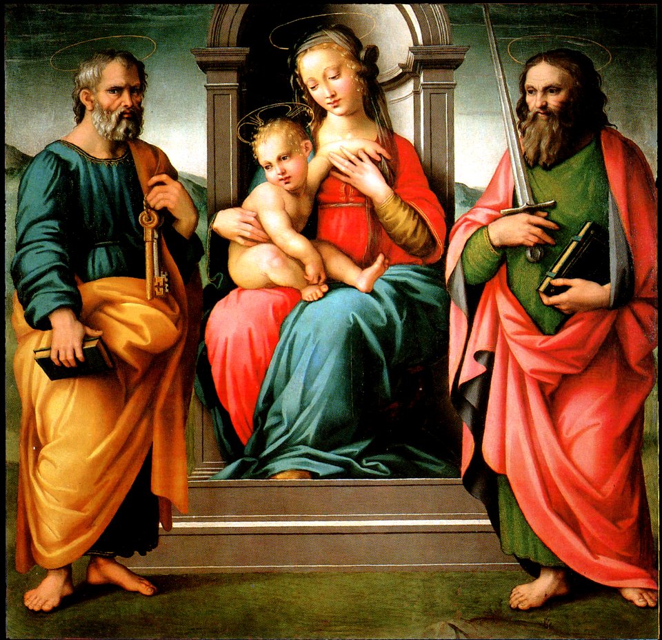 Vergine-bambino, maestro compianto.scandicci