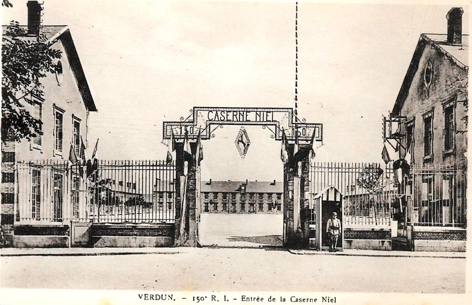 Verdun - Caserne Niel - Entrée 1