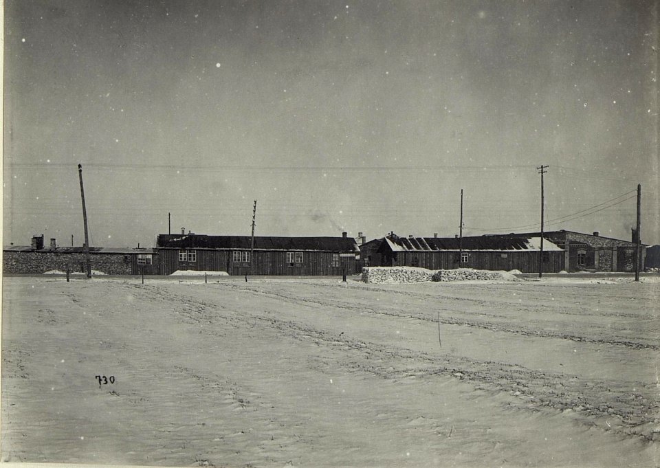 Verkehrsknotenpunkte und Versorgungslager in Galizien, wahrscheinlich im Abschnitt der 4. Armee nahe Kowel (BildID 15681440)