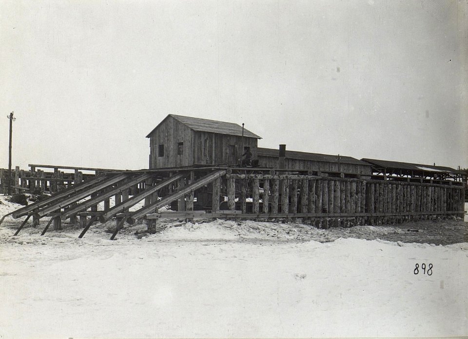 Verkehrsknoten- und zentraler Lagerplatz, möglicherweise der 4. k.u.k. Armee nahe Kowel (BildID 15682595)
