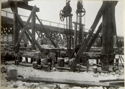 Verkehrsknoten- und zentraler Lagerplatz, möglicherweise der 4. k.u.k. Armee nahe Kowel (BildID 15682623)