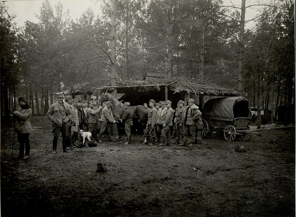 Vermutlich eine Fotostrecke einer Honvedeinheit mit Einsatzgebiet in Galizien (BildID 15535162)