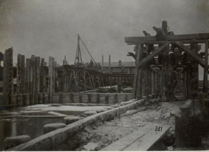 Verkehrsknotenpunkte und Versorgungslager in Galizien, wahrscheinlich im Abschnitt der 4. Armee nahe Kowel (BildID 15682476)
