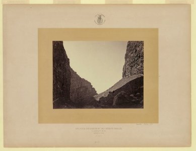 Vermillion Cañon, Col. - T. H. O'Sullivan, phot. LCCN2006685007