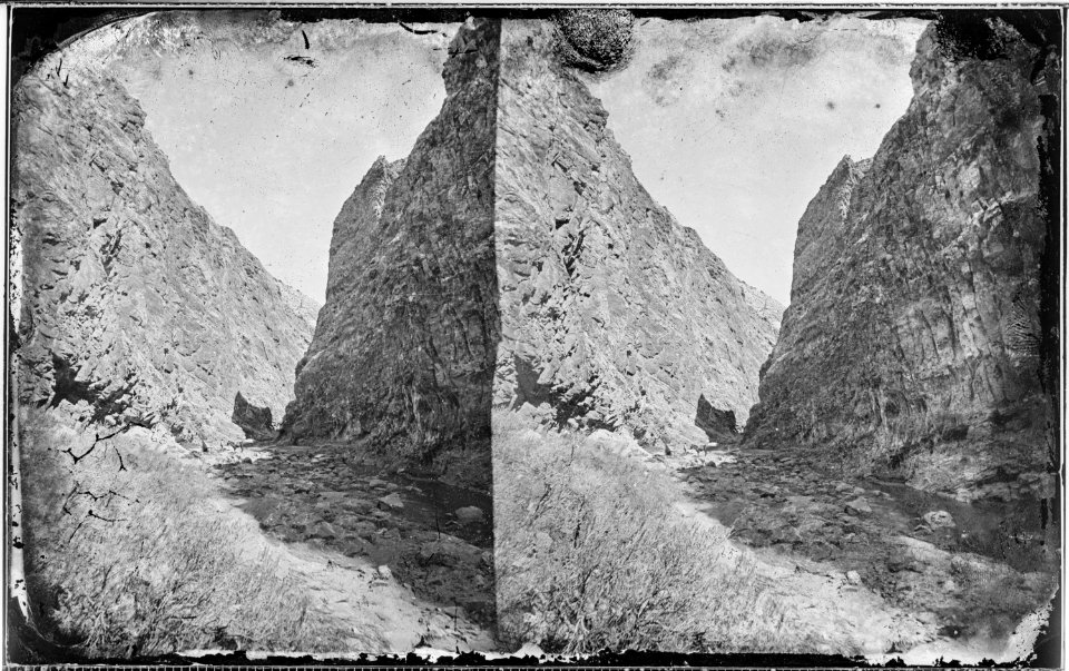 Vermillion Creek Canyon, Colorado - NARA - 519567