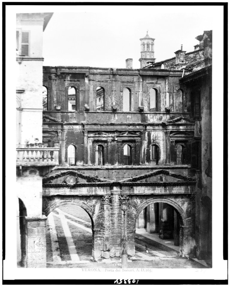 Verona. Porta dei Borsari, A.D. 265 LCCN91783732