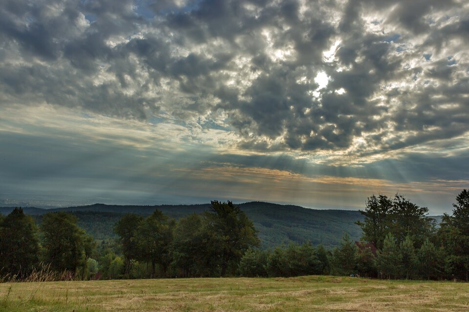 Sunrise the carpathians travel