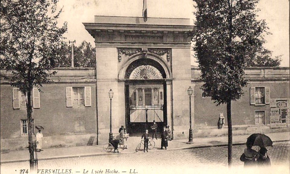 Versailles entrée lycée hoche