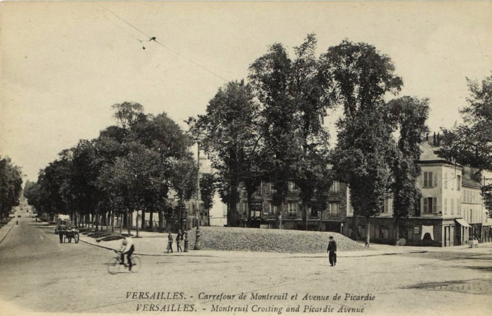 Versailles carrefour avenue de picardie rue de montreuil
