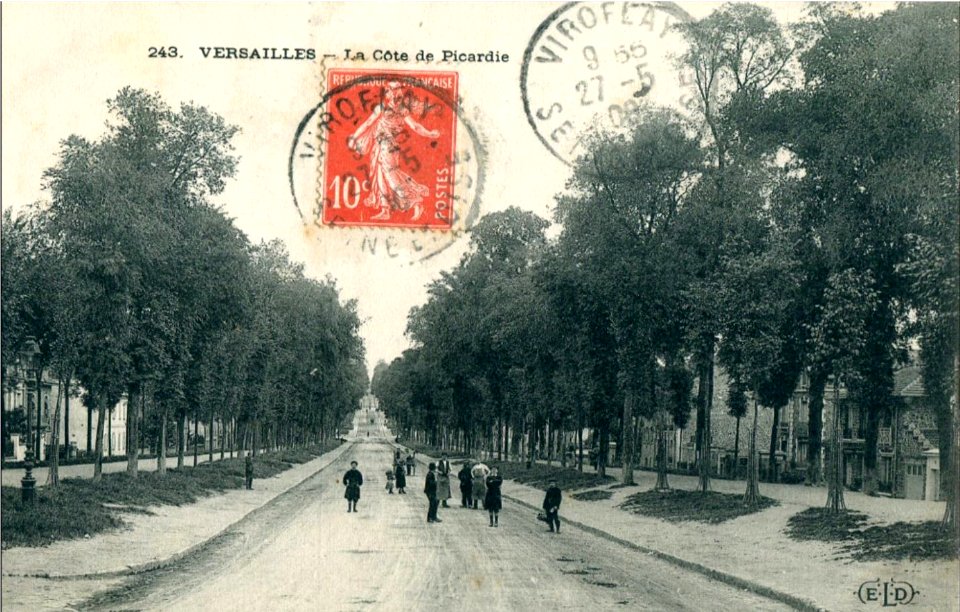 Versailles la côte de picardie