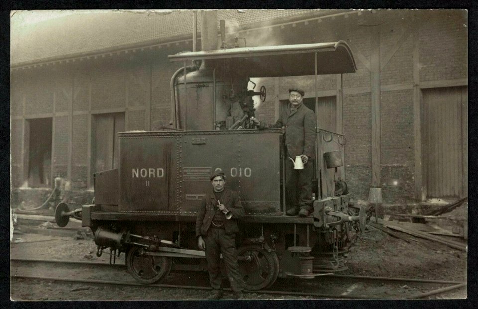 Vertical boiler locomotive Nord II 010