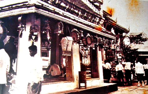 Vesak Day in Wat Phra Kaew 1927. photo