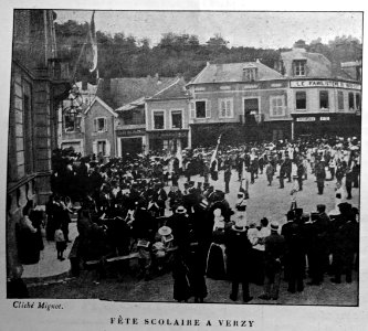 Verzy 1904 fete scolaire 96349
