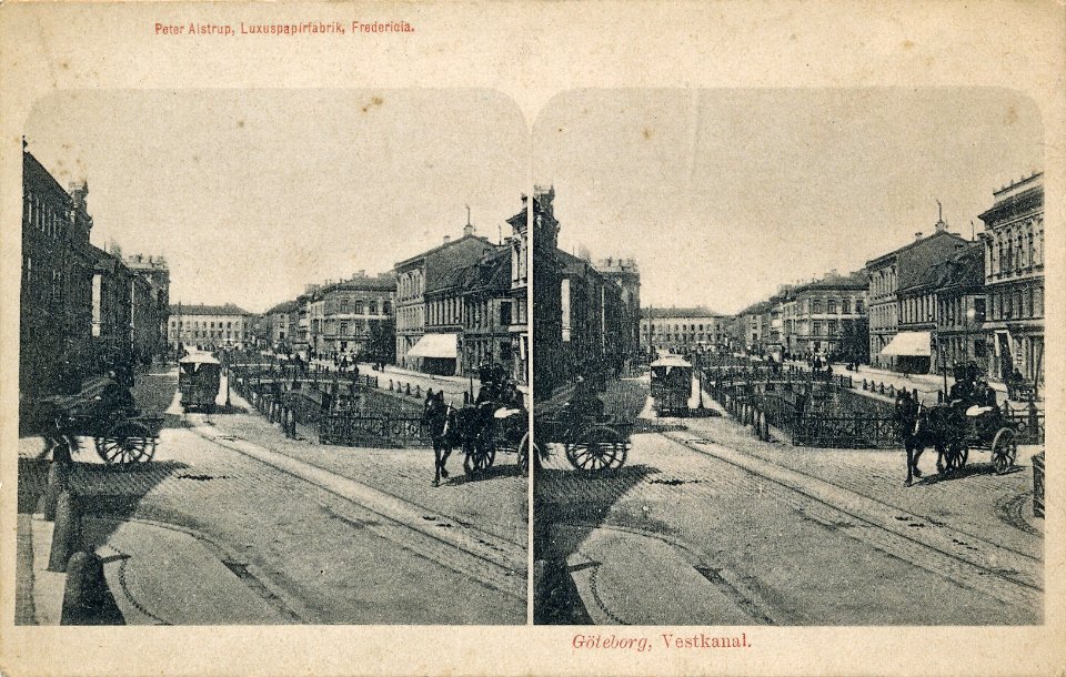Vestkanal, Göteborg, 1896-1912