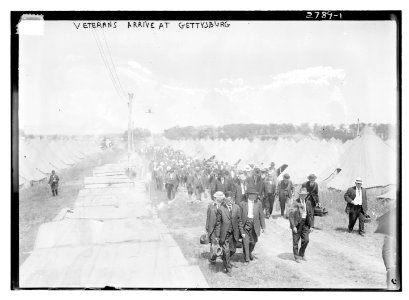 Veterans arrive at Gettysburg LCCN2014693805