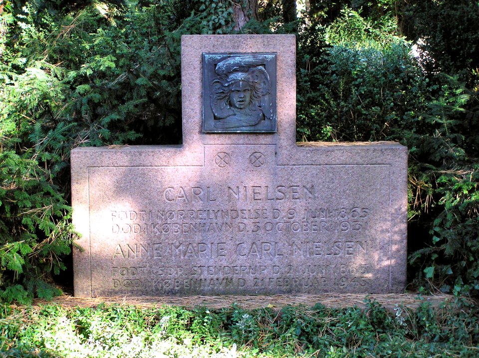 Vestre Kirkegård Carl Nielsen