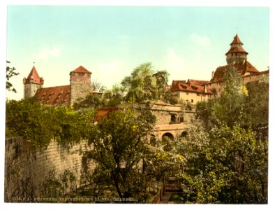 Vestnerthor (i.e. Vestner Tor), with imperial stables, Nuremberg, Bavraria, Germany-LCCN2002696161