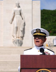 Veterans Day ceremony held at Punchbowl 141111-N-GI544-110 photo