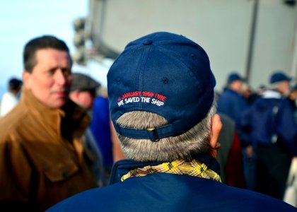 Veterans take tours of USS Enterprise. (8240475621)