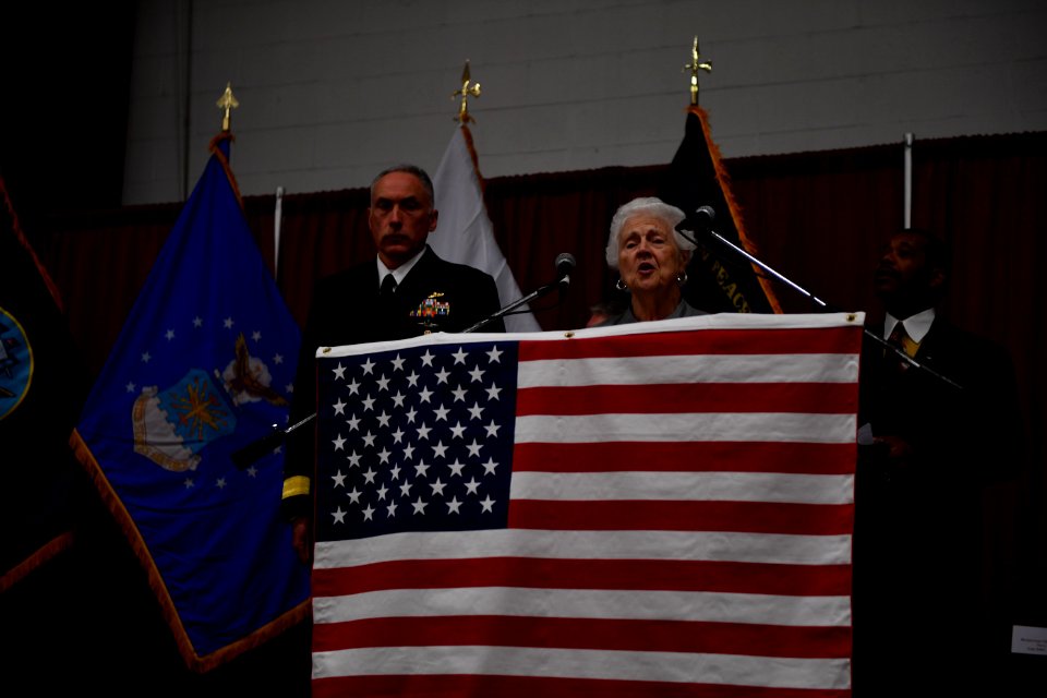 Veterans Day Ceremony Held At Kitsap Sun Pavalion 161111-N-EC099-166