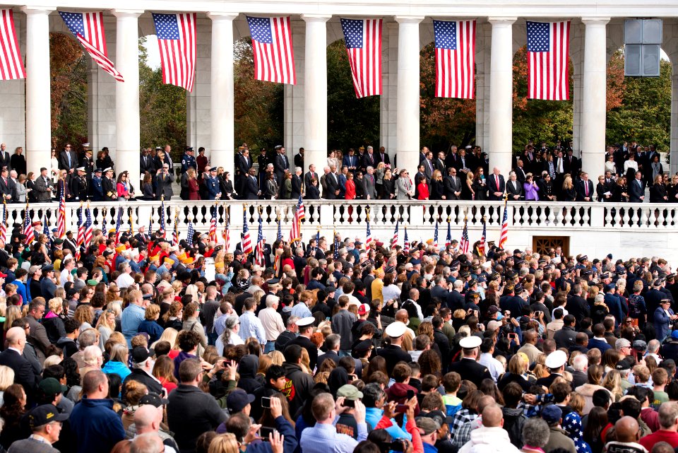 Veterans Day in Arlington National Cemetery (30623233340)