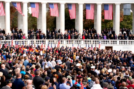 Veterans Day in Arlington National Cemetery (30623233340)