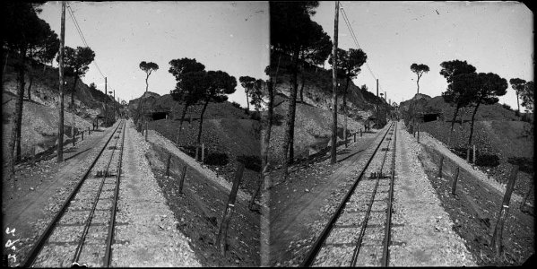 Via del funicular del Tibidabo (AFCEC BORDAS D 2902)