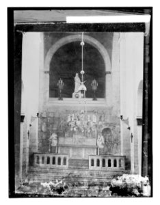 Via Dolorosa, beginning at St. Stephen's Gate. Chapel of Ecce Homo, interior LOC matpc.11763